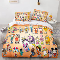 2026 NEW The Amazing World of Gumball Bedding Set Quilt Duvet Cover Bedding Sets