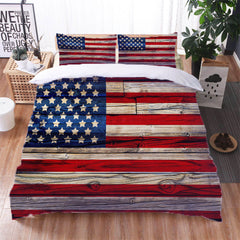 2025 NEW The American National Flag Bedding Set Quilt Cover Without Filler