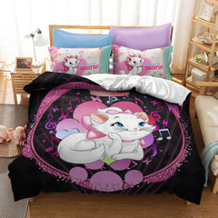 2026 NEW The Aristocats Marie Cat Bedding Sets Quilt Cover Without Filler