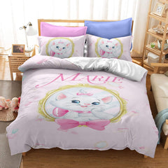 2026 NEW The Aristocats Marie Cat Bedding Sets Quilt Cover Without Filler