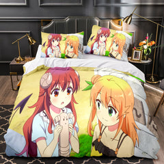 2026 NEW The Demon Girl Next Door 2nd Season Bedding Set Quilt Duvet Cover Bed Sets