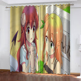 2025 NEW The Demon Girl Next Door 2nd Season Curtains Blackout Window Drapes