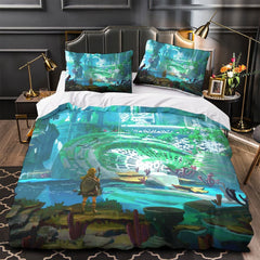 2026 NEW The Legend of Zelda Tears of the Kingdom Bedding Set Quilt Duvet Cover
