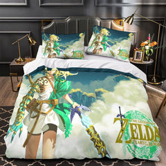 2026 NEW The Legend of Zelda Tears of the Kingdom Bedding Set Quilt Duvet Cover