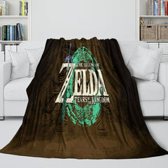 2025 NEW The Legend of Zelda Tears of the Kingdom Flannel Fleece Blanket
