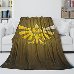 2025 NEW The Legend of Zelda Tears of the Kingdom Flannel Fleece Blanket