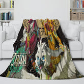 2025 NEW The Legend of Zelda Tears of the Kingdom Blanket Flannel Fleece Throw Room Decoration