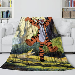 2025 NEW The Tigger Movie Blanket Flannel Fleece Throw Room Decoration