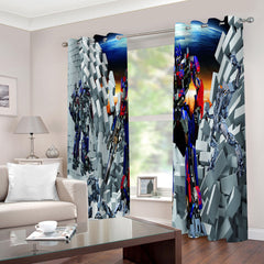 2025 NEW The Transformers Curtains Cosplay Blackout Window Drapes Room Decoration