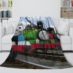 2025 NEW Thomas & Friends Blanket Flannel Fleece Throw Room Decoration