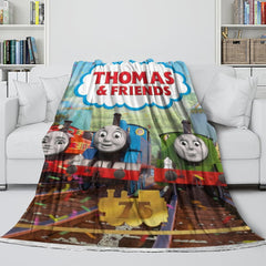 2025 NEW Thomas & Friends Blanket Flannel Fleece Throw Room Decoration