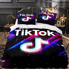 2026 NEW Tiktok Pattern Bedding Sets Tik Tok Quilt Duvet Without Filler