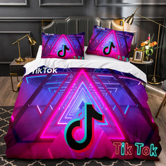 2026 NEW Tiktok Pattern Bedding Sets Tik Tok Quilt Duvet Without Filler