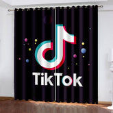 2025 NEW Tiktok Curtains Blackout Window Treatments Drapes for Room Decoration