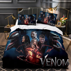 2025 NEW Venom Let There Be Carnage Bedding Set Quilt Duvet Covers Bed Sets