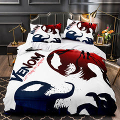 2025 NEW Venom Let There Be Carnage Cosplay Bedding Set Duvet Covers Bed Sets