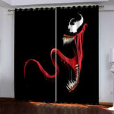 2025 NEW Venom Pattern Curtains Blackout Window Drapes