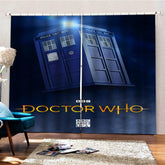 Doctor Who Blackout Curtain for Living Room Bedroom Window Treatment