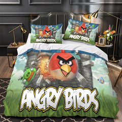 2025 NEW Angry Birds Bedding Set Quilt Duvet Covers Bedding Sets