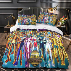 2025 NEW Saint Seiya Bedding Set Quilt Duvet Covers Bedding Sets