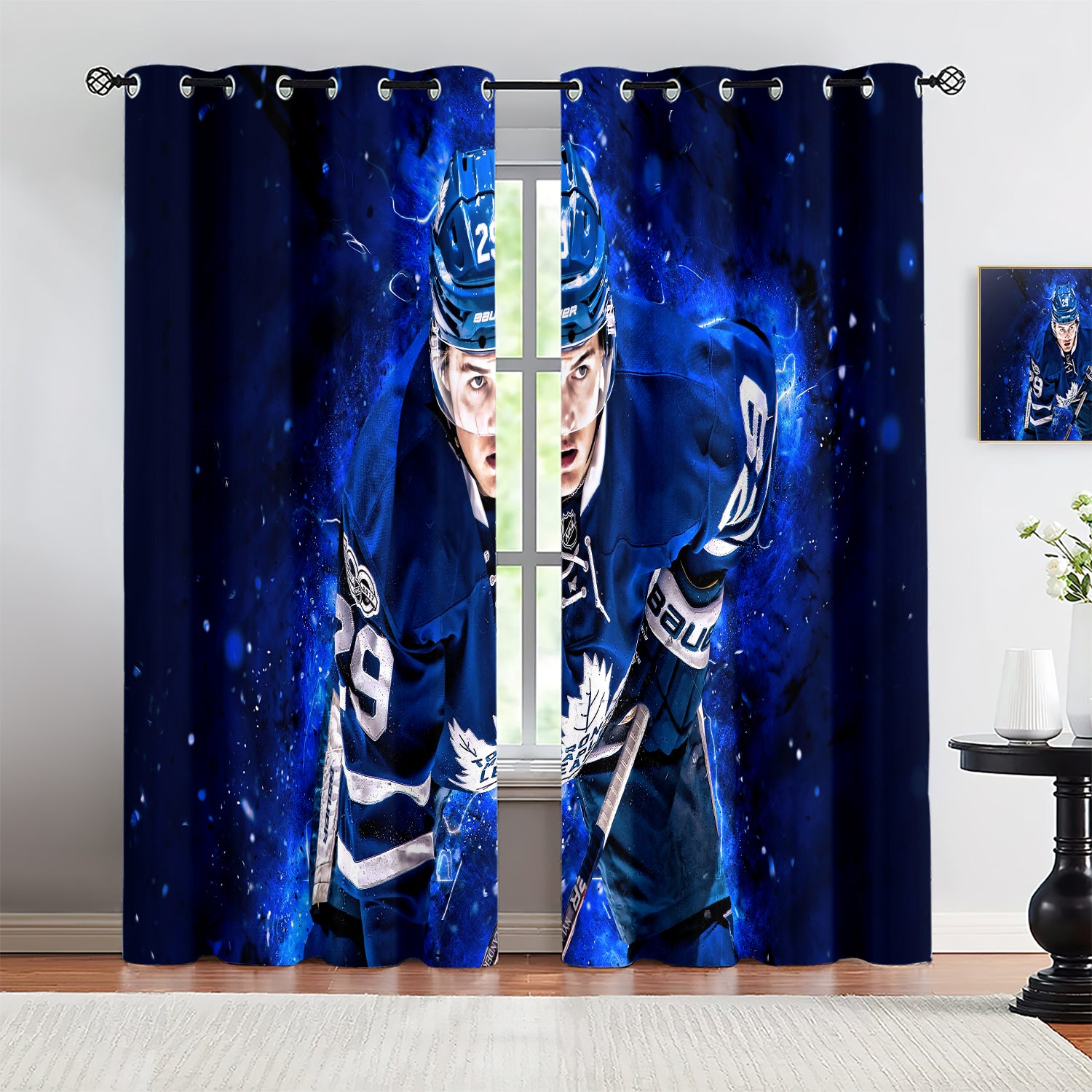 William Nylander Blackout Curtains Drapes for Window Treatment Set