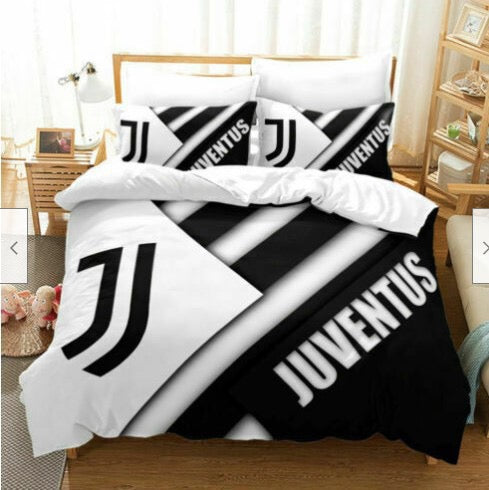2025 NEW Juventus Football Club Bedding Set Quilt Duvet Covers Bedding Sets Without Filler