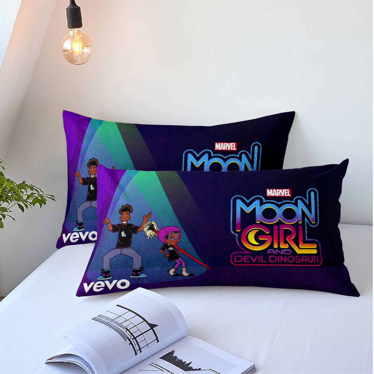 Moon Girl and Devil Dinosaur #2 3D Printed Duvet Cover Quilt Cover Pillowcase Bedding Set Bed Linen Home Decor