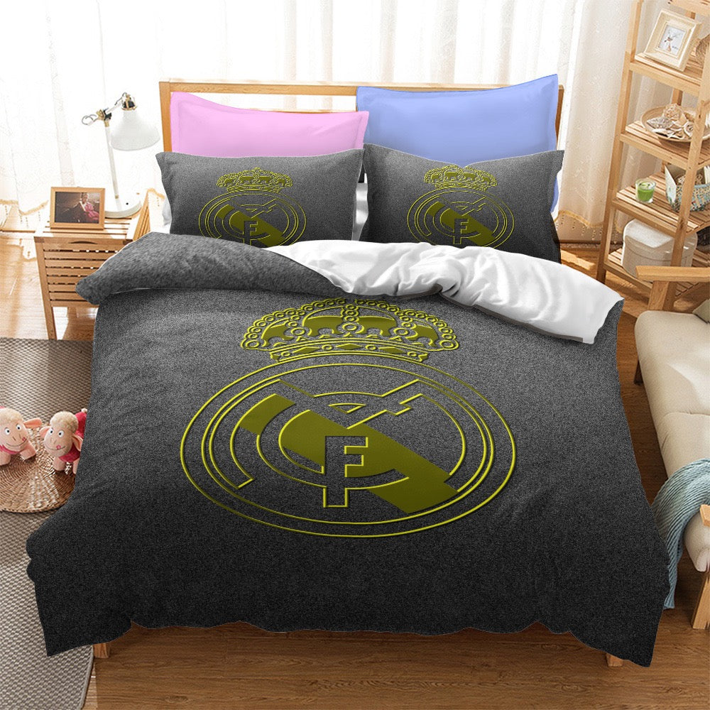 2025 NEW Real Madrid Football Club Bedding Set Quilt Duvet Covers Bedding Sets Without Filler