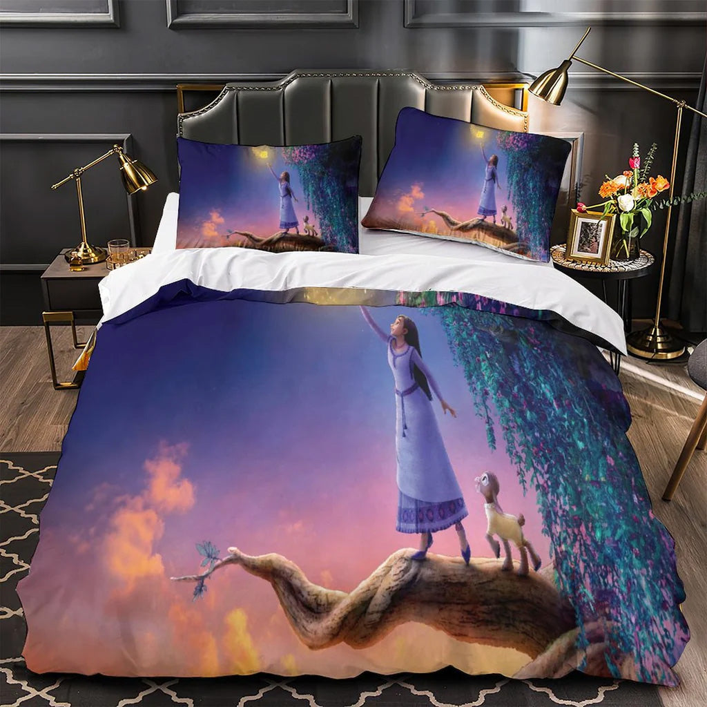 2025 NEW Disney Wish Bedding Set Quilt Duvet Covers Bedding Sets