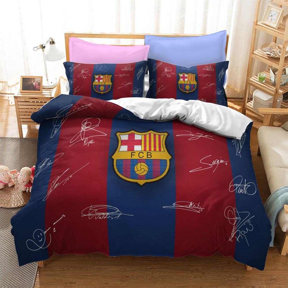 2025 NEW Barcelona Football Club Bedding Set Quilt Duvet Covers Bedding Sets Without Filler