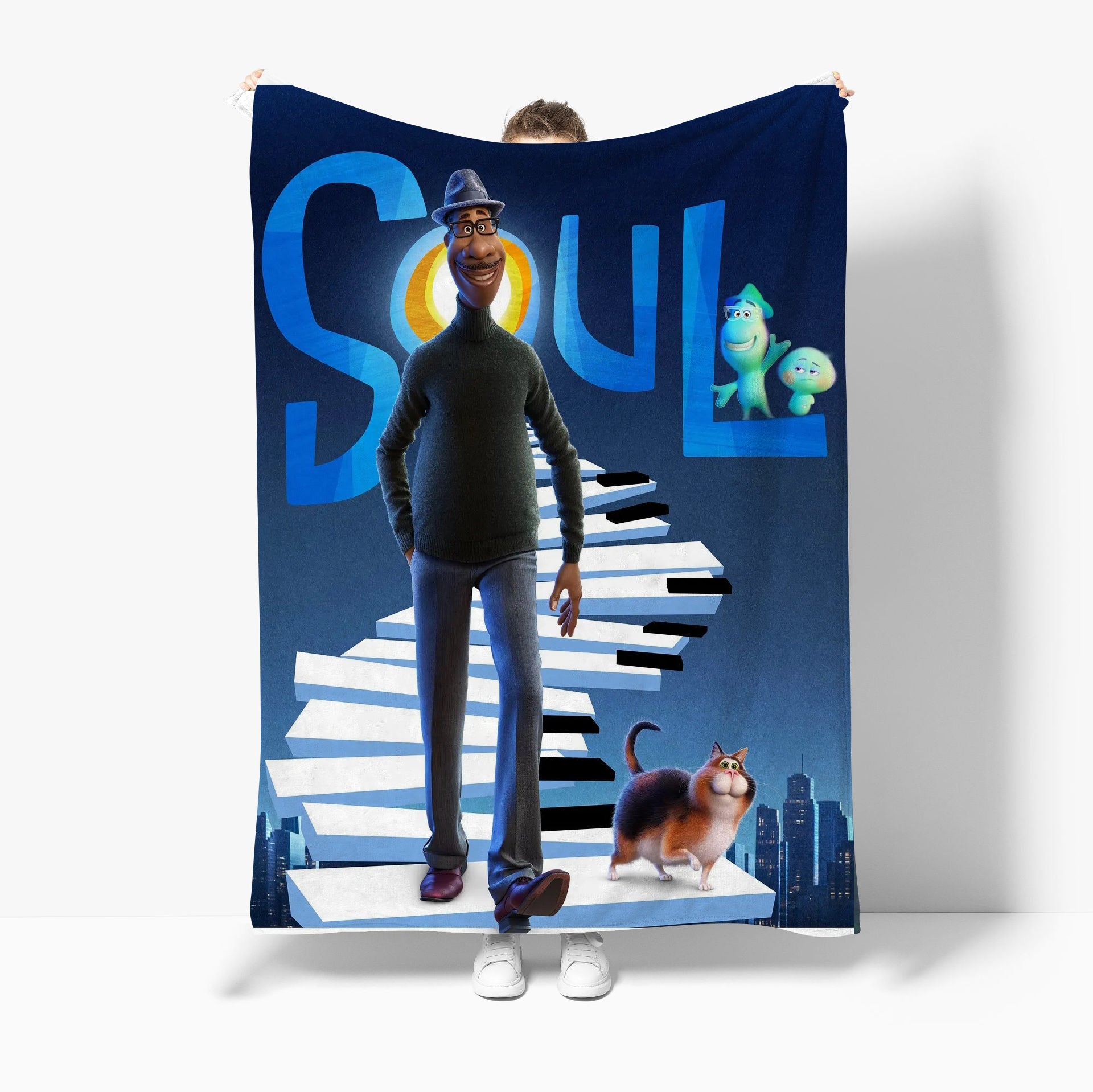 Soul #1 3D Printed Plush Blanket Flannel Fleece Throw