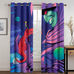 Moon Girl and Devil Dinosaur #2 Blackout Curtain for Living Room Bedroom Window Treatment