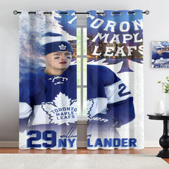 William Nylander Blackout Curtains Drapes for Window Treatment Set