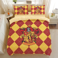 2025 NEW Hogwarts Duvet Cover Quilt Case Pillowcase Bedding Set Without Filler