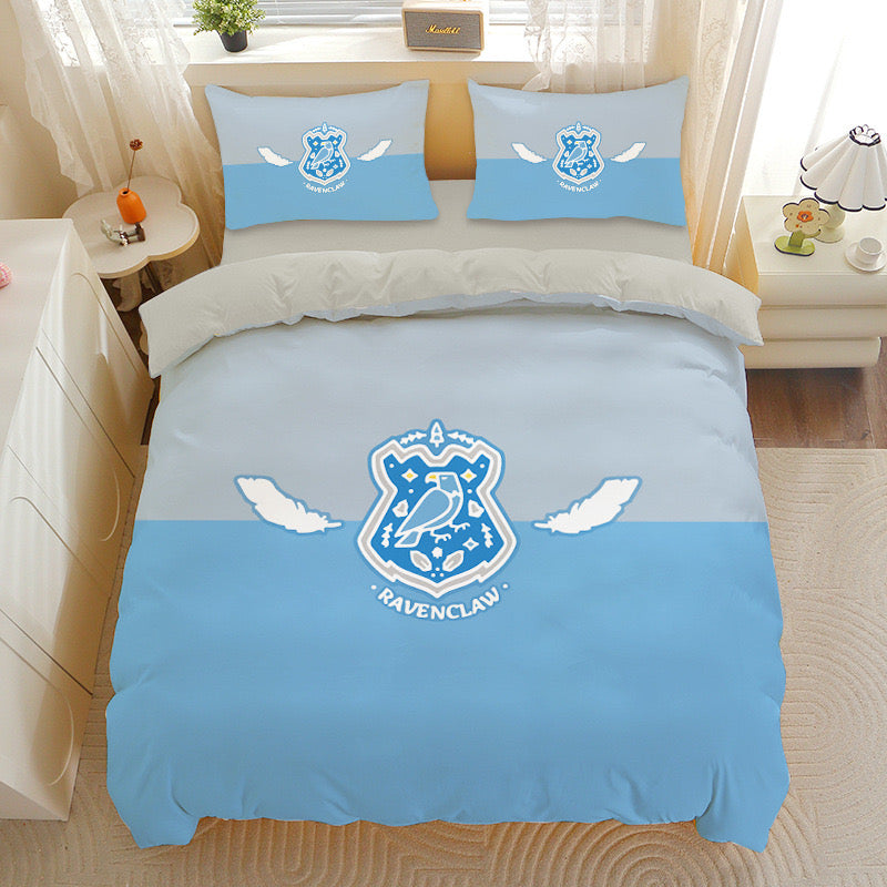 2025 NEW Hogwarts Duvet Cover Quilt Case Pillowcase Bedding Set Without Filler