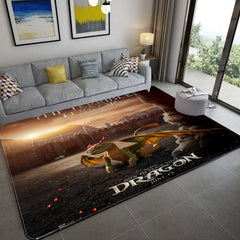2025 NEW How to Train Your Dragon Carpet Living Room Bedroom Mats Kitchen Bathroom Rugs