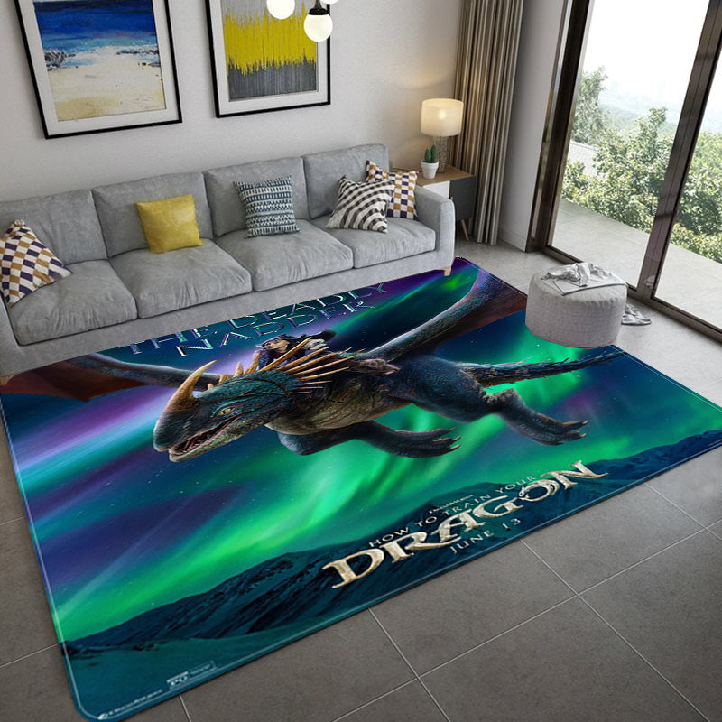2025 NEW How to Train Your Dragon Carpet Living Room Bedroom Mats Kitchen Bathroom Rugs
