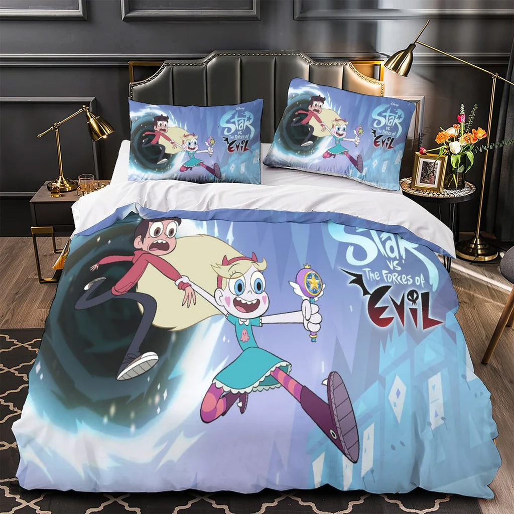 2025 NEW Star vs the Forces of Evil Bedding Set Quilt Duvet Covers Bedding Sets