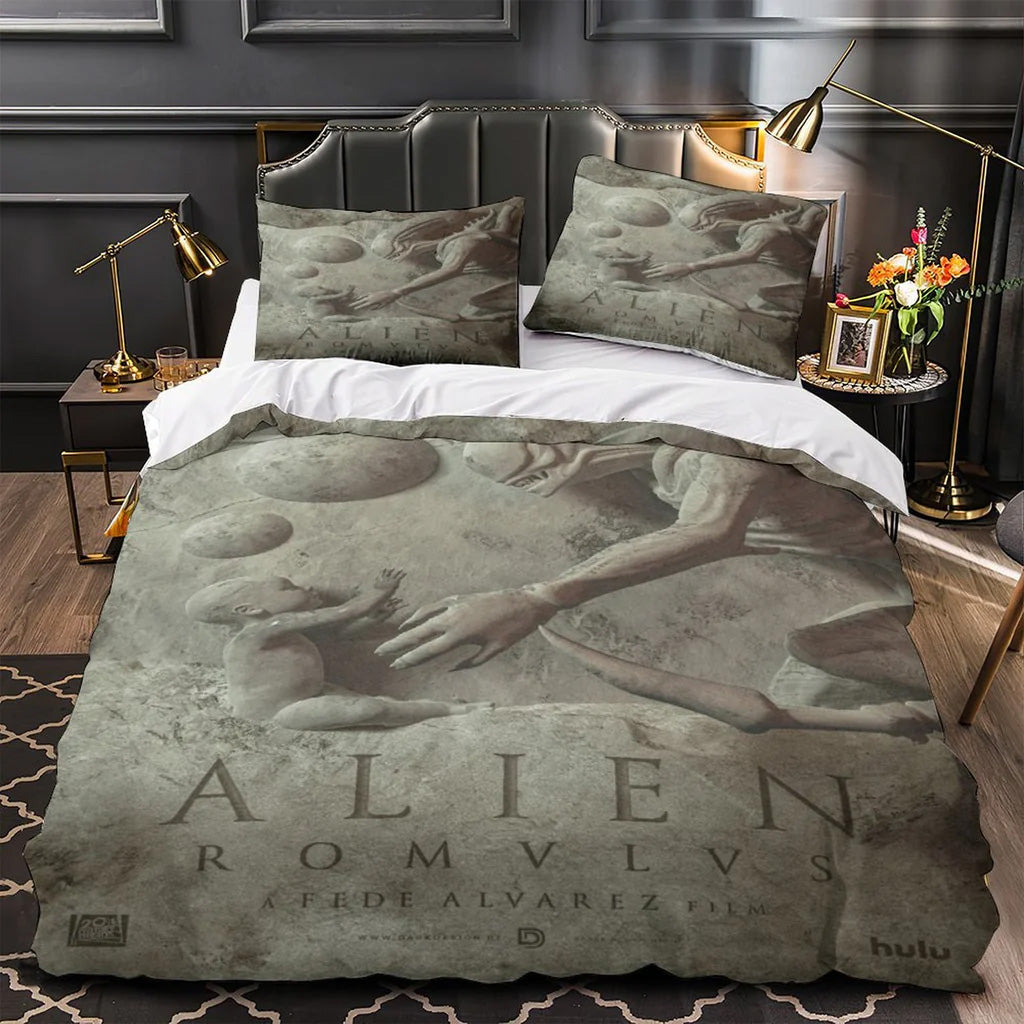 2025 NEW Alien Romulus Bedding Set Quilt Duvet Covers Bedding Sets