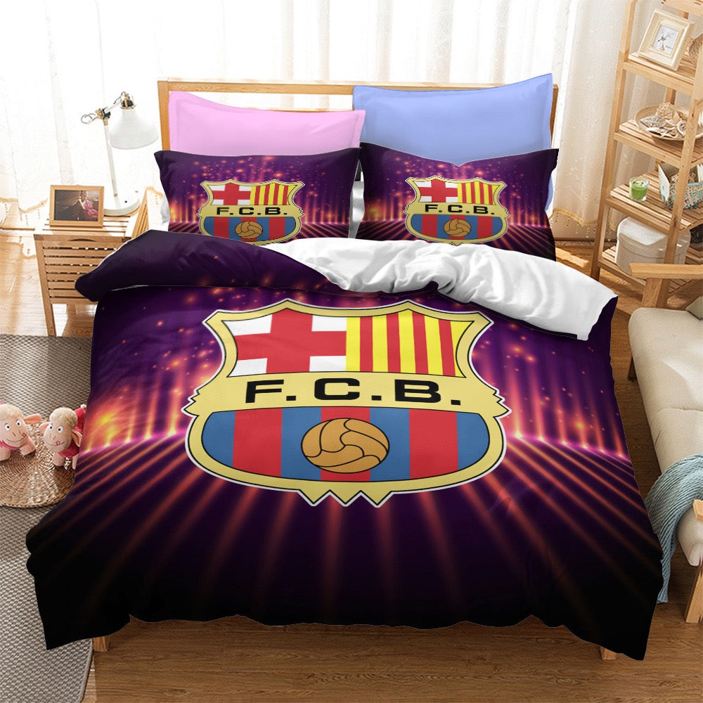 2025 NEW Barcelona Football Club Bedding Set Quilt Duvet Covers Bedding Sets Without Filler