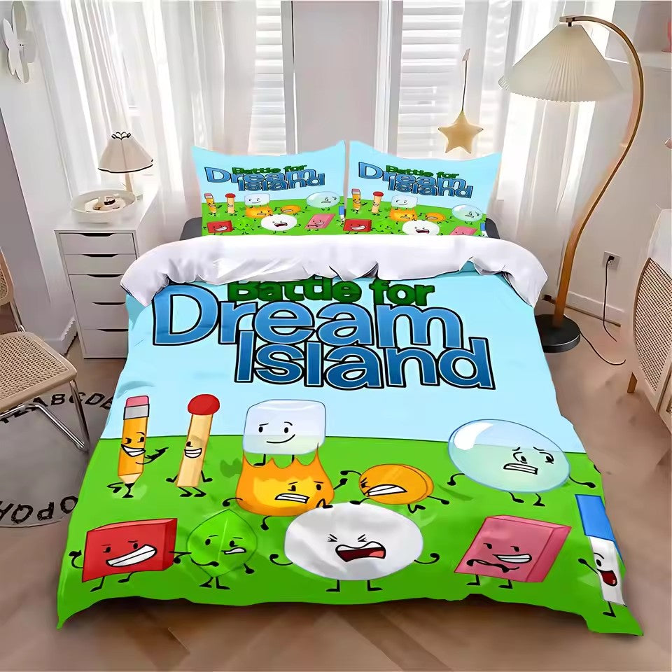 Battle for Dream Island Bedding Set Quilt Cover Without Filler