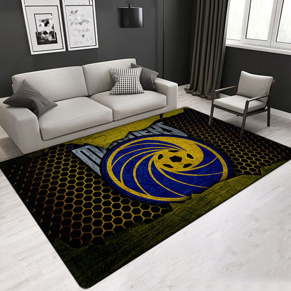Central Coast Mariners Soccer Carpet Living Room Bedroom Sofa Rug Door Mats