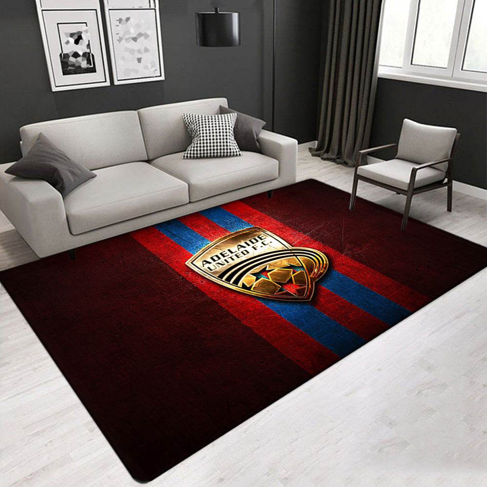 Adelaide United Soccer Carpet Living Room Bedroom Sofa Rug Door Mats