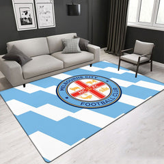 Melbourne City FC Soccer Carpet Living Room Bedroom Sofa Rug Door Mats