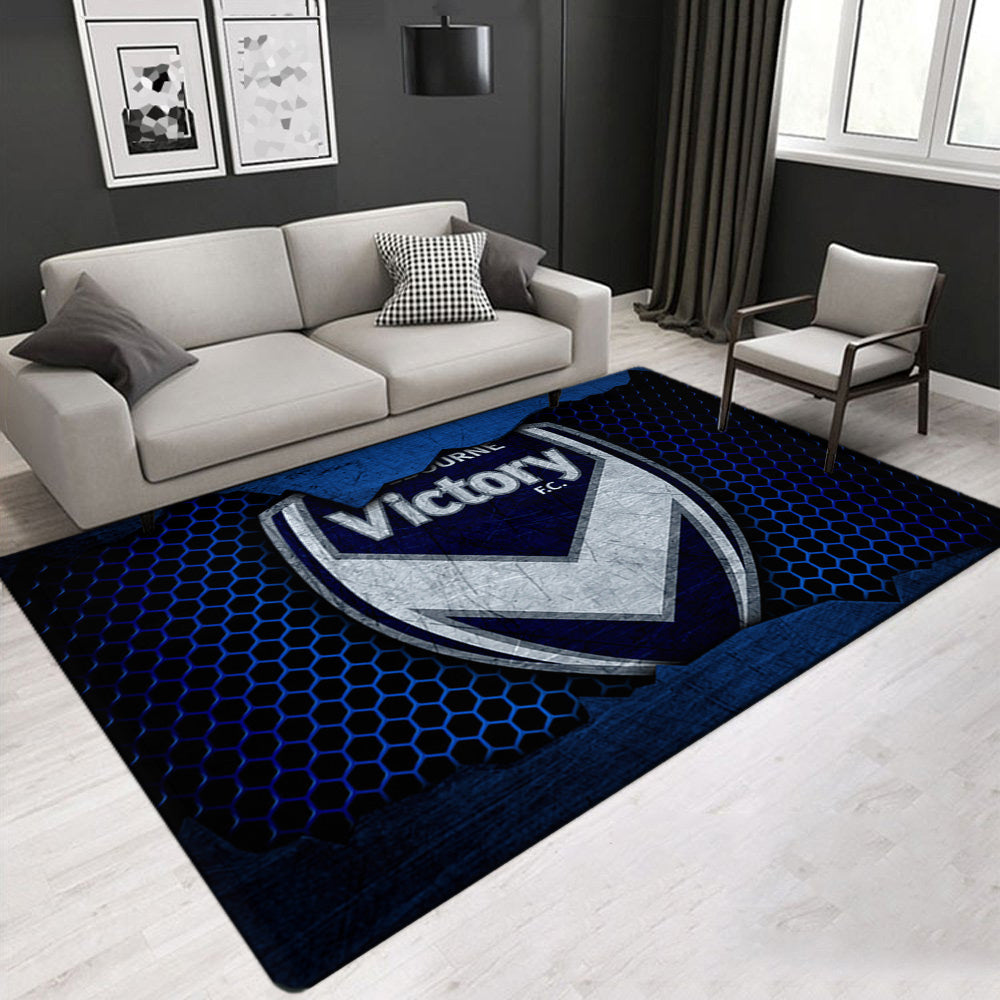 Melbourne Victory Soccer Carpet Living Room Bedroom Sofa Rug Door Mats
