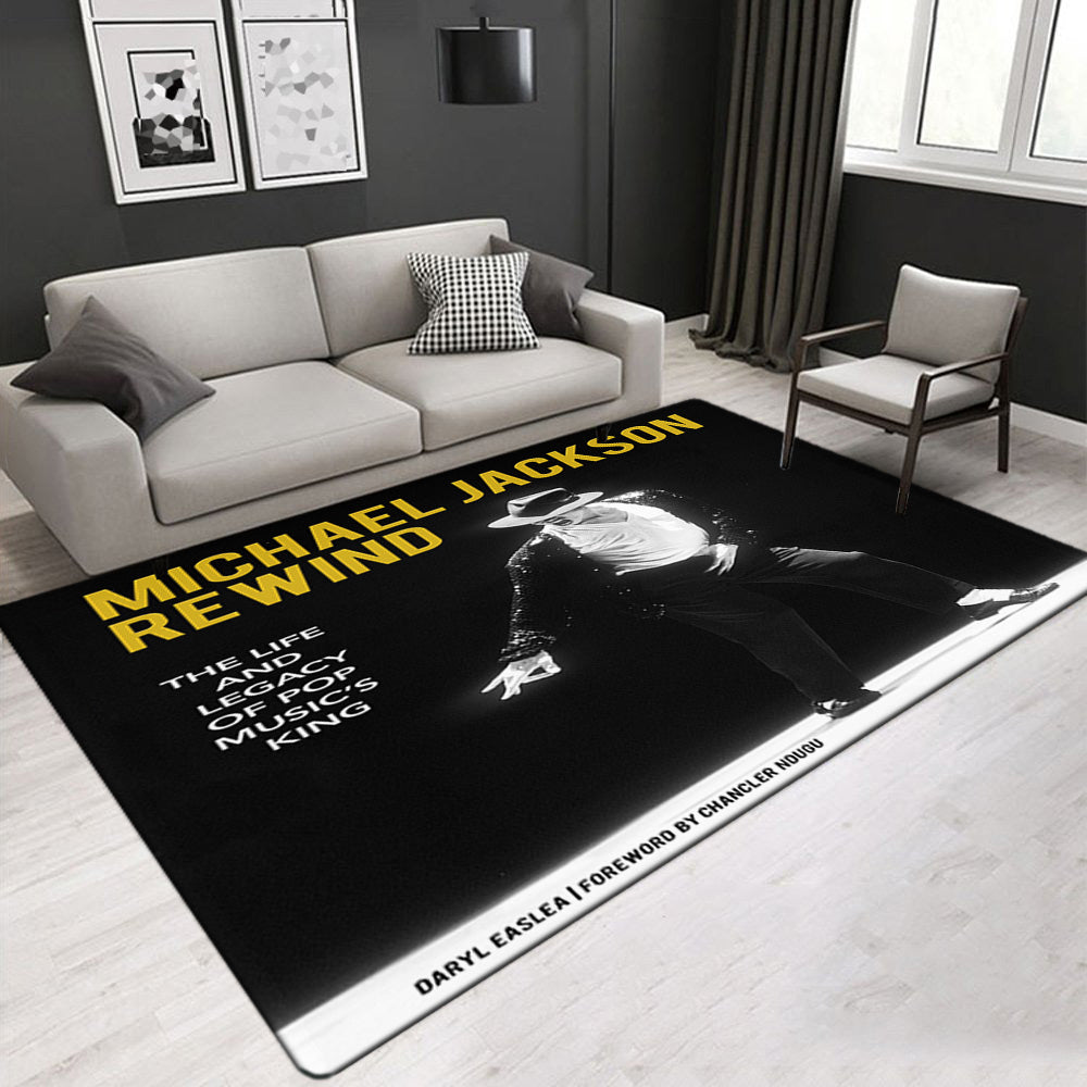 Pop Superstar Michael Jackson Carpet Living Room Bedroom Mats Kitchen Bathroom Rugs