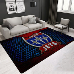 Newcastle Jets Soccer Carpet Living Room Bedroom Sofa Rug Door Mats