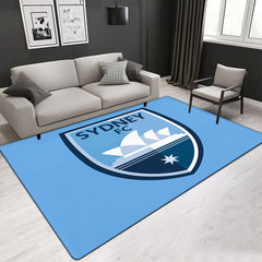 Sydney FC Soccer Carpet Living Room Bedroom Sofa Rug Door Mats