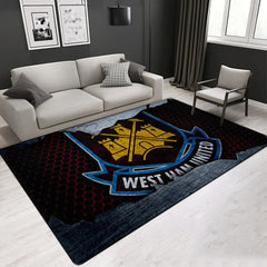 West Ham United Soccer Carpet Living Room Bedroom Mats Kitchen Bathroom Rugs