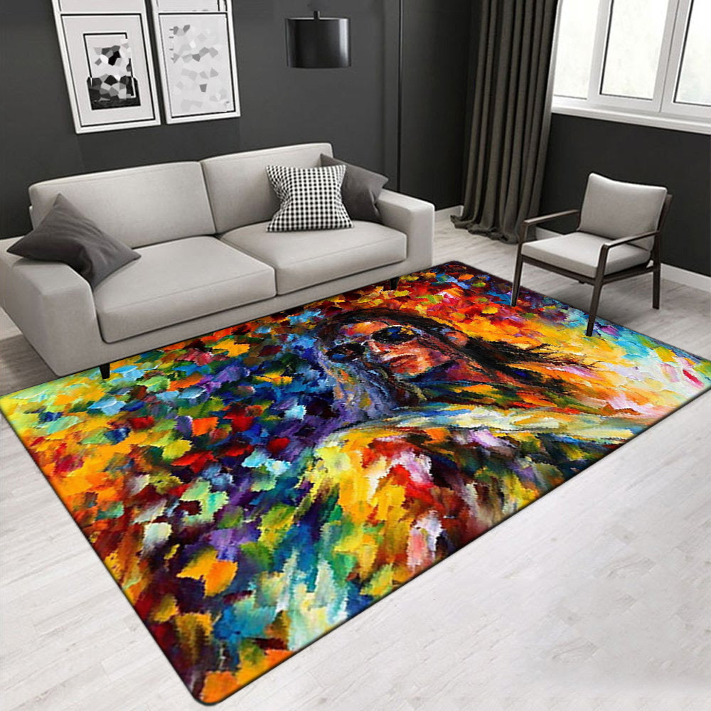 Pop Superstar Michael Jackson Carpet Living Room Bedroom Mats Kitchen Bathroom Rugs